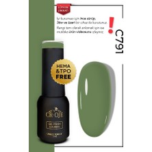 Cr-Oje Kalıcı Oje C791 - Çimen Yeşili (5 ML)