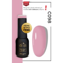 Cr-Oje Kalıcı Oje C098 - Pembe ( 5 ml)