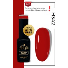 Cr-Oje Kalıcı Oje H342-Kırmızı(12 ml.)