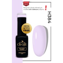 Cr-Oje Kalıcı Oje H384 Uçuk Lila (12 ML.)