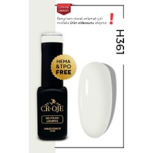 Cr-Oje Kalıcı Oje H361- Rakı Beyazı (12 ml.)