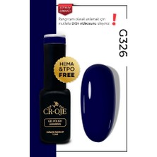 Cr-Oje Kalıcı Oje Lacivert - G326 (12 ML.)