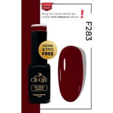 Cr-Oje Kalıcı Oje Bordo -f283 (12 ML.)