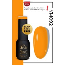 Cr-Oje Kalıcı Oje Ym092 - Turuncu Neon (5 ML)