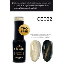 Cr-Oje Kalıcı Oje 7d Cat Eye-022 Sarı 12 ml