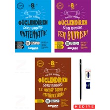 Ankara Yayıncılık 8.sınıf Matematik Fen Bilimleri T.c. Inkılap Tarihi ve Atatürkçülük Yeni Nesil Sorularla Güçlendiren Soru Bankası 3 Kitap Set Kalem Seti Hediyeli