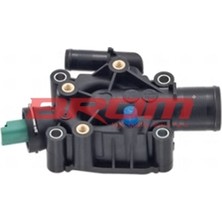 Termostat (Komple) Citroen Berlingo 1.6 16V 08 =>, C2-C3-C4 1.4-1.6 04 Peugeot 207-307 => Brom Brm P