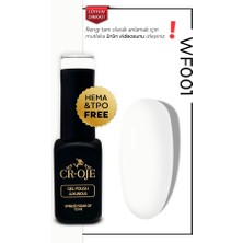 Cr-Oje Kalıcı Oje WF001- Kireç Beyazı (12 ml.)