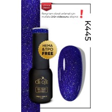 Cr-Oje Kalıcı Oje K445 - Simli Lacivert (5 ML)