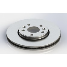 Fren Diski Ön Renault Laguna Iıı (Bt0 2.0 16V (BT05, BT0F, BT0W) 2007-2015 Netex Ntx BD100 6184