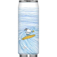 Les Artistes Paris Isı Yalıtımlı Kutu Çelik Termos 500ML Surfing Snoopy