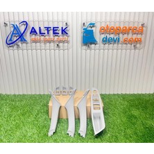Altek F10  Kapı Tutamak Seti   Ön&arka - Gri   (Katlanır Ayna)