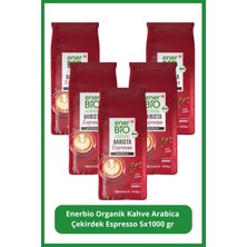 Enerbio Enerbıo Organik Kahve Arabıca Çekirdek Espresso 5X1000 gr