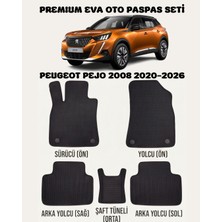 Feyza Oto Peugeot Pejo 2008 Serisi 2020 - 2026 Arası Araca Özel Premium Eva Paspas Takımı 2 Yıl Garantili Araca Birebir Uyumlu Kalıplar