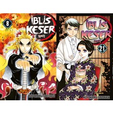 Gerekli Şeyler Yayıncılık Iblis Keser 8 ve Iblis Keser 21 (Koyoharu Gotouge)