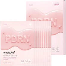 Medicube Pdrn Pink Vita Coating Nemlendirici Canlandırıcı 10'lu Kağıt Yüz Maskesi