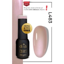 Cr-Oje L483 - Hologram Pembe (5 Ml)