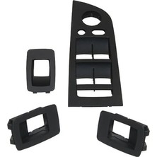 Altek E90 Lcı Cam Düğme Çerçevesi (Set) Siyah
