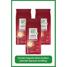 Enerbio Enerbıo Organik Kahve Arabıca Çekirdek Espresso 3X1000 gr