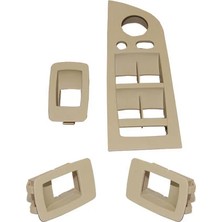 Altek E90 Lcı Cam Düğme Çerçevesi  (Set); Bej