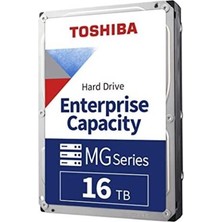Toshiba 16TB 3.5" MG11ACA16TE Sata 3.0 512MB 7200 Rpm 7-24 Güvenlik-Enterprice Harddisk