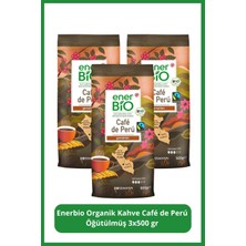 Enerbio Enerbıo Organik Kahve Cafe De Peru Öğütülmüş 3X500 gr