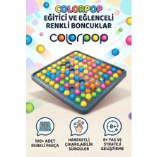 Farbu Oyuncak Color Pop Renkli Boncuklar - Stratejik ve Eğlenceli Gizli Hedefli Pul Patlatmaca Aile Kutu Oyunu