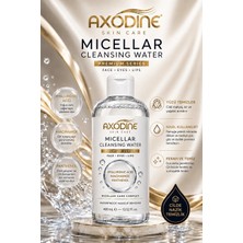 Axodine Micellar Nemlendirici ve Arındırıcı Makyaj Temizleme Suyu 400 ml - Tüm Cilt Tiplerine Uygun