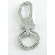 Yıldız Kancalı Metal Anahtarlık