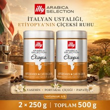 illy Arabica Selection Etiopia (Etiyopya) Çekirdek Kahve 2 x 250 G
