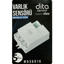 Dita Sensör Dita MO36016 Mikrodalga / Radar Asma Tavan Içi 360° Varlık Sensörü