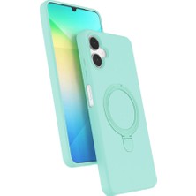 Samsung Galaxy A06 Regal Magsafe Standlı Kapak - Su Yeşili ITDHMN-GO4823