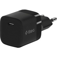 Ttec Smartcharger 30W Pd Usb-C Seyahat Hızlı Şarj Aleti Siyah 2SCP03S