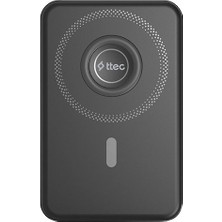 Ttec Recharger M 5.000 Mah Magsafe Pd 20W Stantlı Kablosuz Taşınabilir Şarj Cihazı 2BB239S