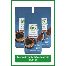 Enerbio Organik Kahve Kafeinsiz 3X250 gr
