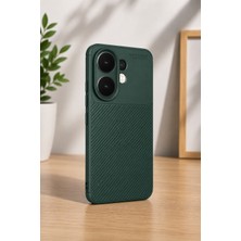 bbtech Vivo V60 ile Uyumlu Karbon Dokulu Kamera Korumalı Darbe Emici Ince Mat Tpu Silikon Kılıf