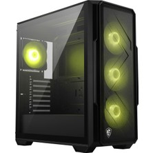 MSI Msı Mag Forge 151A B75 Black 750W 4x Auto Rgb Fan USB 3.2 Mid-Tower Gaming (Oyuncu) Kasa
