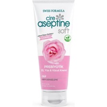 Cire Aseptine Soft Gül 75 ml Prebiyotik Bakım Kremi Normal Ciltler İçin Nem Dengeleyici Etki
