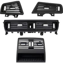 Altek F10 Lcı Klima/kalorifer Izgarası Ön/arka (SET:4AD); Nikelajlı Siyah