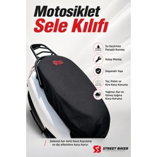 Street Biker Su Geçirmez Motosiklet Sele Kılıfı – Scooter & Maxi Scooter Koruyucu Sele Örtüsü S/m
