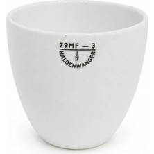 Haldenwanger Porselen Kroze 110 Ml. 1000 °c Kapaksız 5 Adet