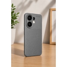 bbtech Vivo V60 ile Uyumlu Karbon Dokulu Kamera Korumalı Darbe Emici Ince Mat Tpu Silikon Kılıf