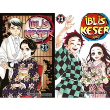 Gerekli Şeyler Yayıncılık Iblis Keser 21 ve Iblis Keser 23 (Koyoharu Gotouge)