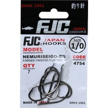 Fjc 4754 Nemuri Seigo Black Nikel Japon Circle Iğne