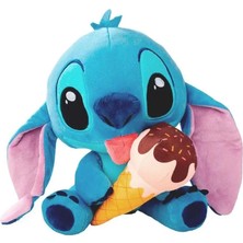 Disney Dondurma Yiyen Stitch Peluş 25 cm