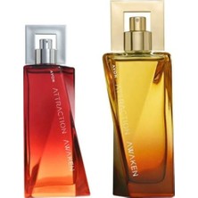 Avon Attraction Awaken Parfüm Kadın 50ML ve Erkek 75ML Awaken