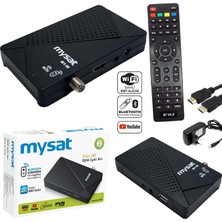 Mysat M1-W Uydu Alıcı Mini Full Hd Dahili Wifi Youtube Bluetooth Kumanda