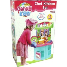 Dede Candy Ken Şef Mutfak Seti - 01505-G887
