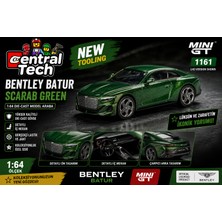 Mını Gt Mini Gt 1:64 Bentley Batur Scarab Green Yeşil MGT01161 Die-Cast Model Araba