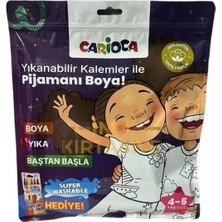 Carioca Kalem Hediyeli Boyanabilir Pijama 4-5 Yaş